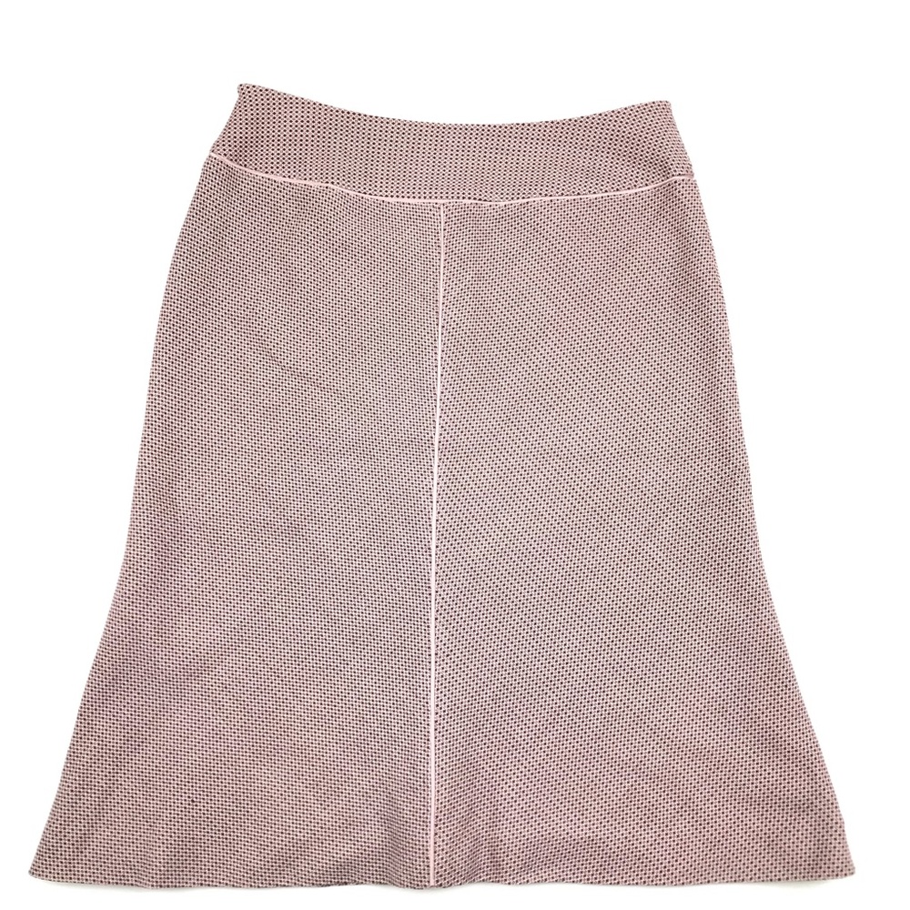 Ann Taylor Fit Flare A Line wool blend skirt